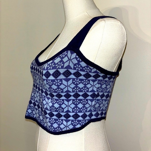 Free people ( intimately) Snowflake Crop Top - Picture 2 of 3